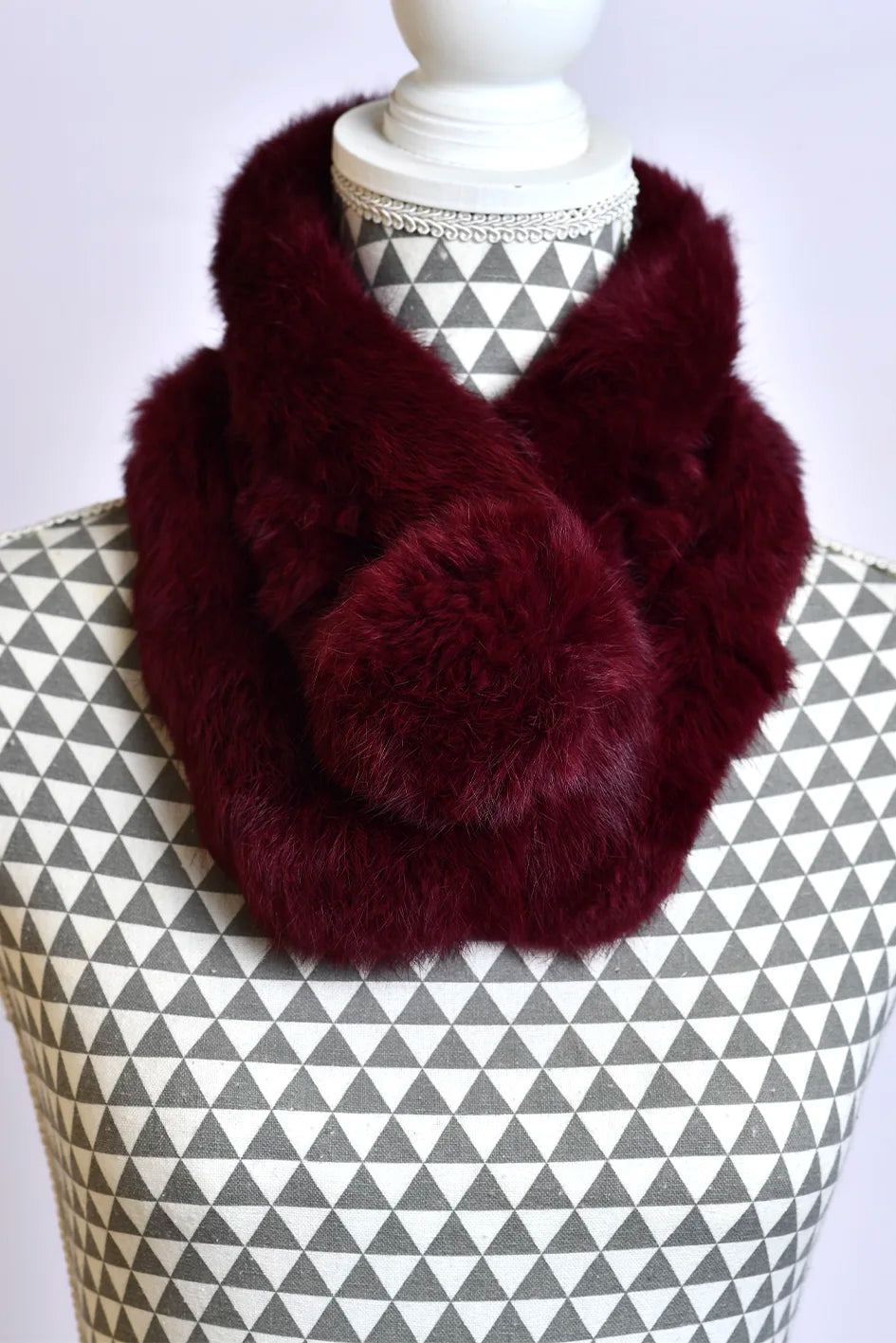 Cuello de invierno Tinto