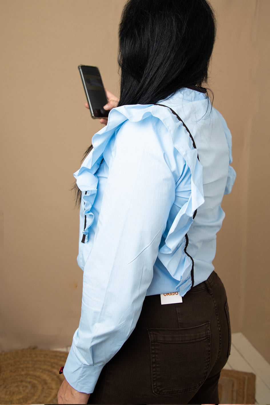 Camisa celeste