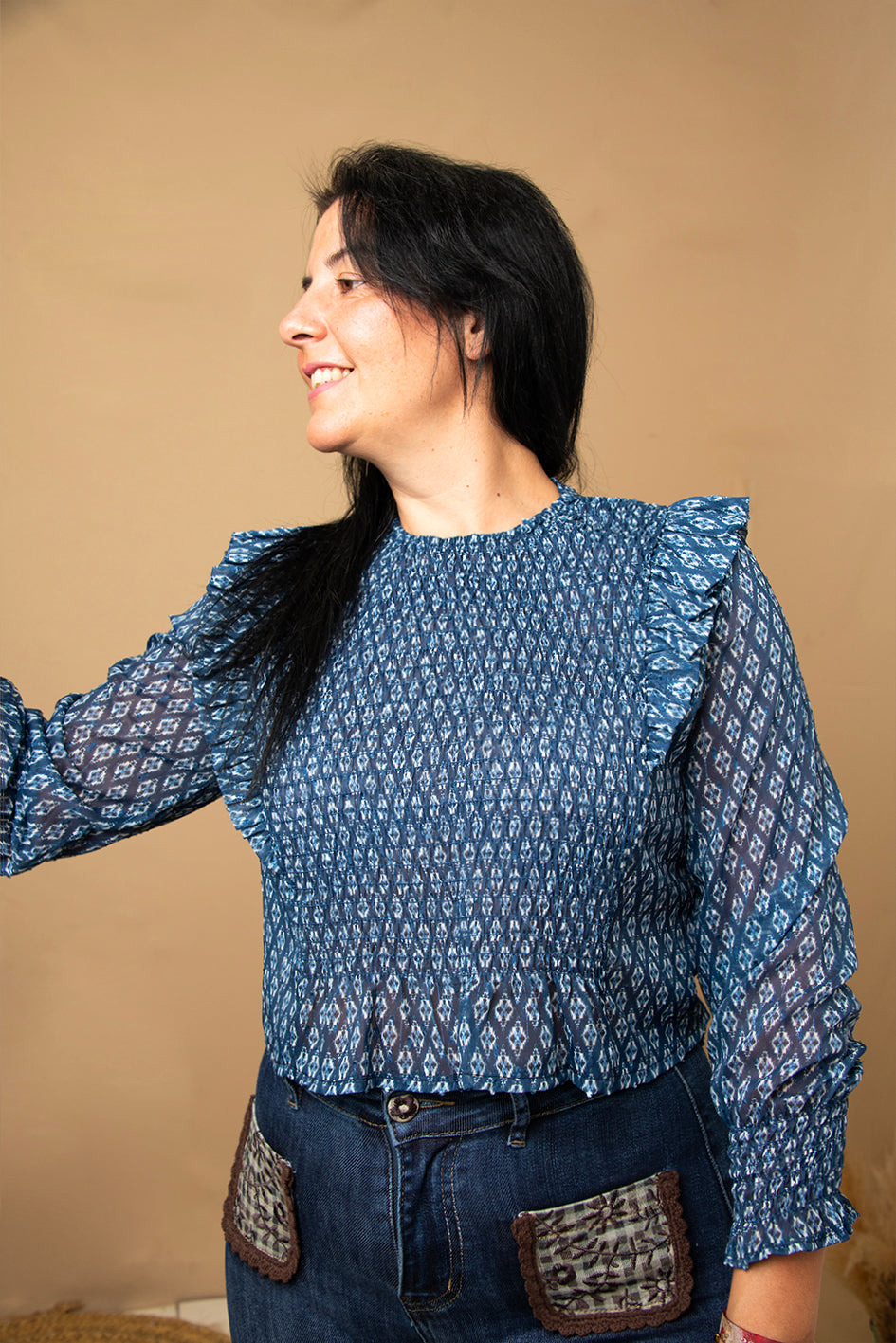 Camisa Azul