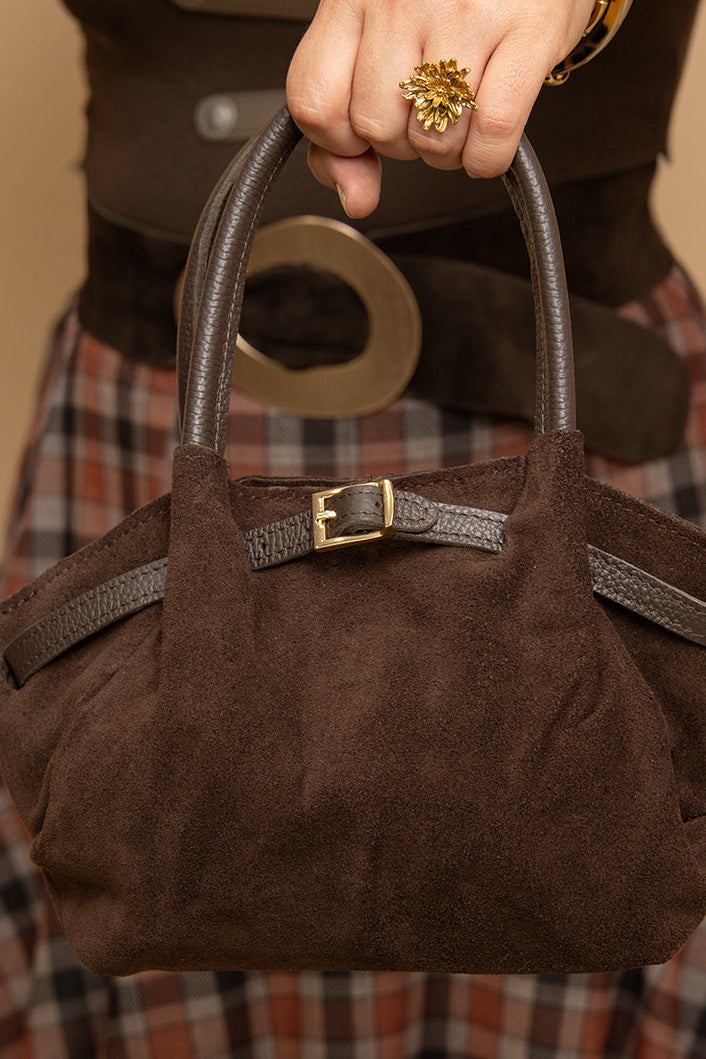 Bolso Marrón Chocolate