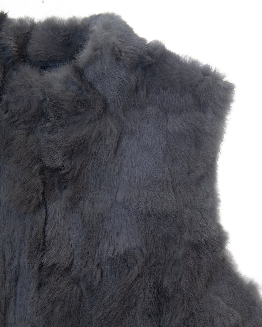 Chaleco de pelo Gris