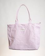 Bolso Shopper Rosa con Lunares