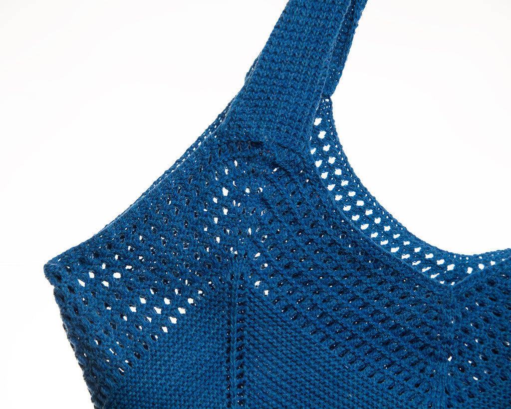 Bolso Shopper de Punto Azul