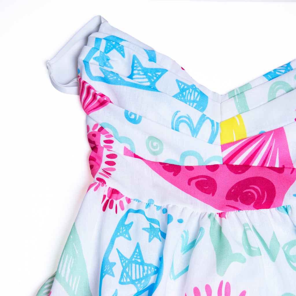Vestido de Lino Corazones
