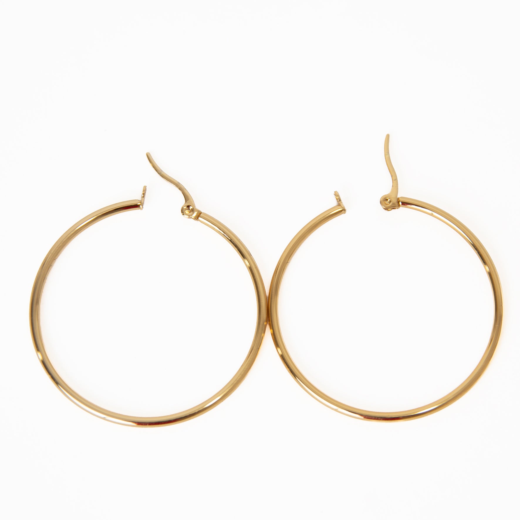 Aros de Acero Color Oro