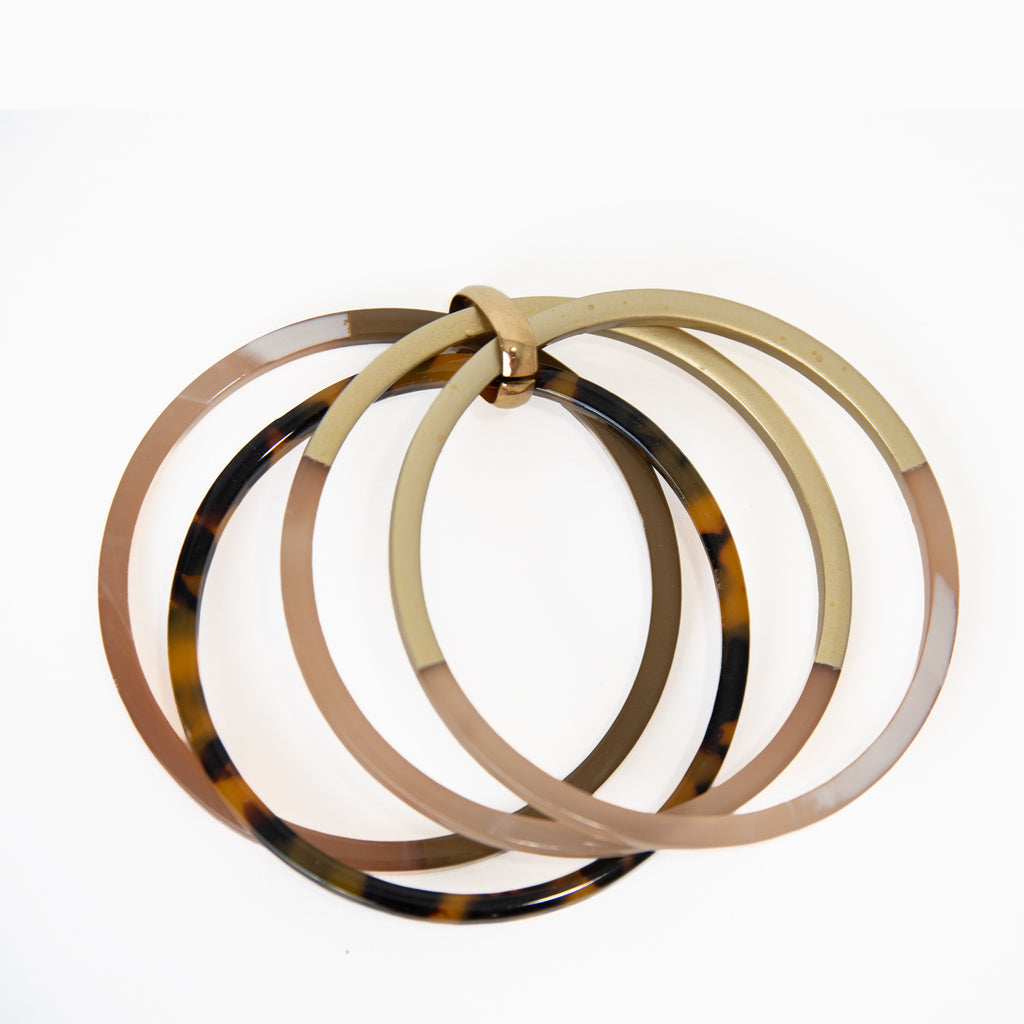 Pack 4 Pulseras de Acero