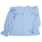 Camisa rayas celeste