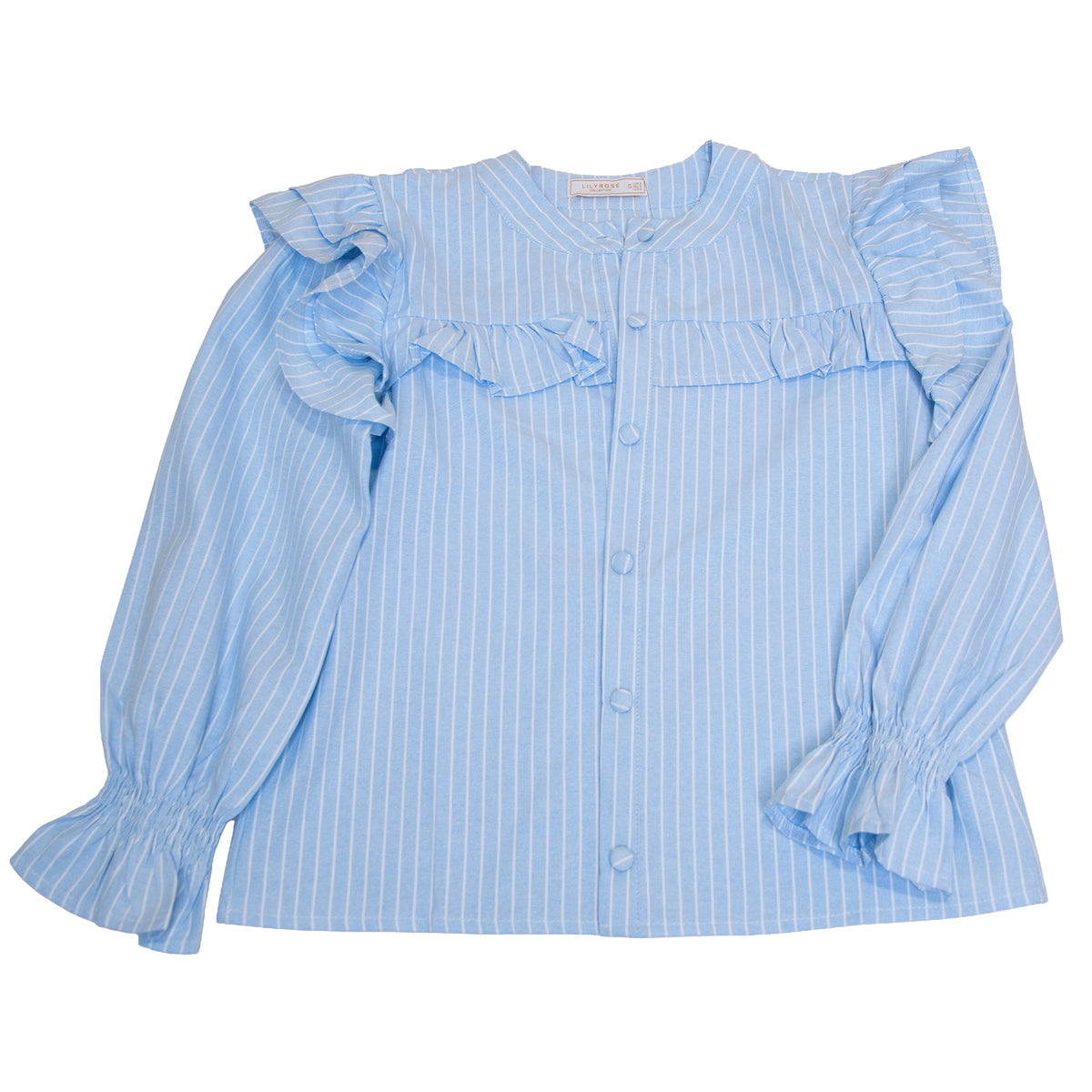 Camisa rayas celeste