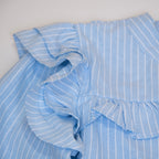 Camisa rayas celeste