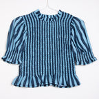 Blusa  Mangas Elásticas
