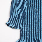 Blusa  Mangas Elásticas
