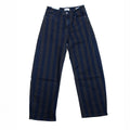 Vaquero Wide Leg a Rayas