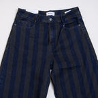 Vaquero Wide Leg a Rayas
