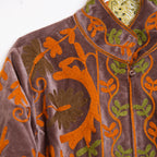 Chaqueta de Terciopelo Bordada
