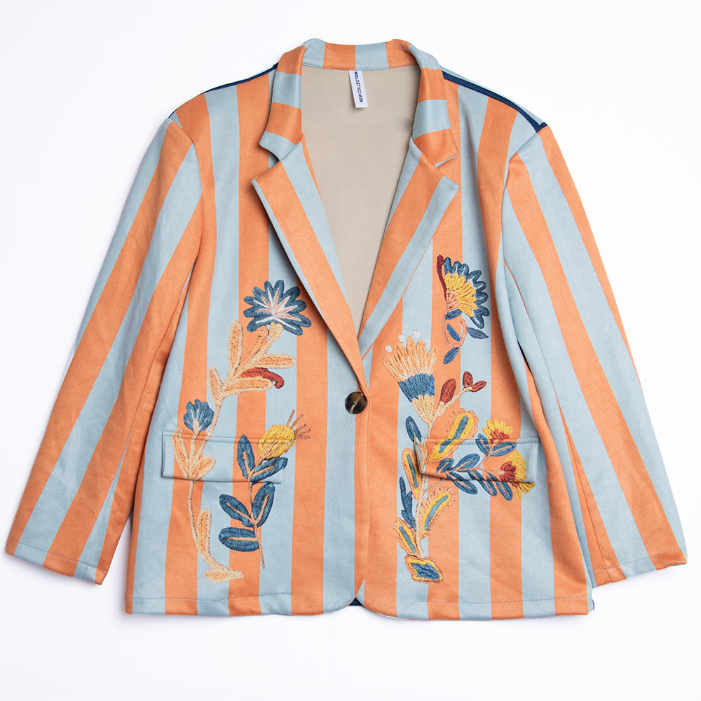 Chaqueta de antelina talla única