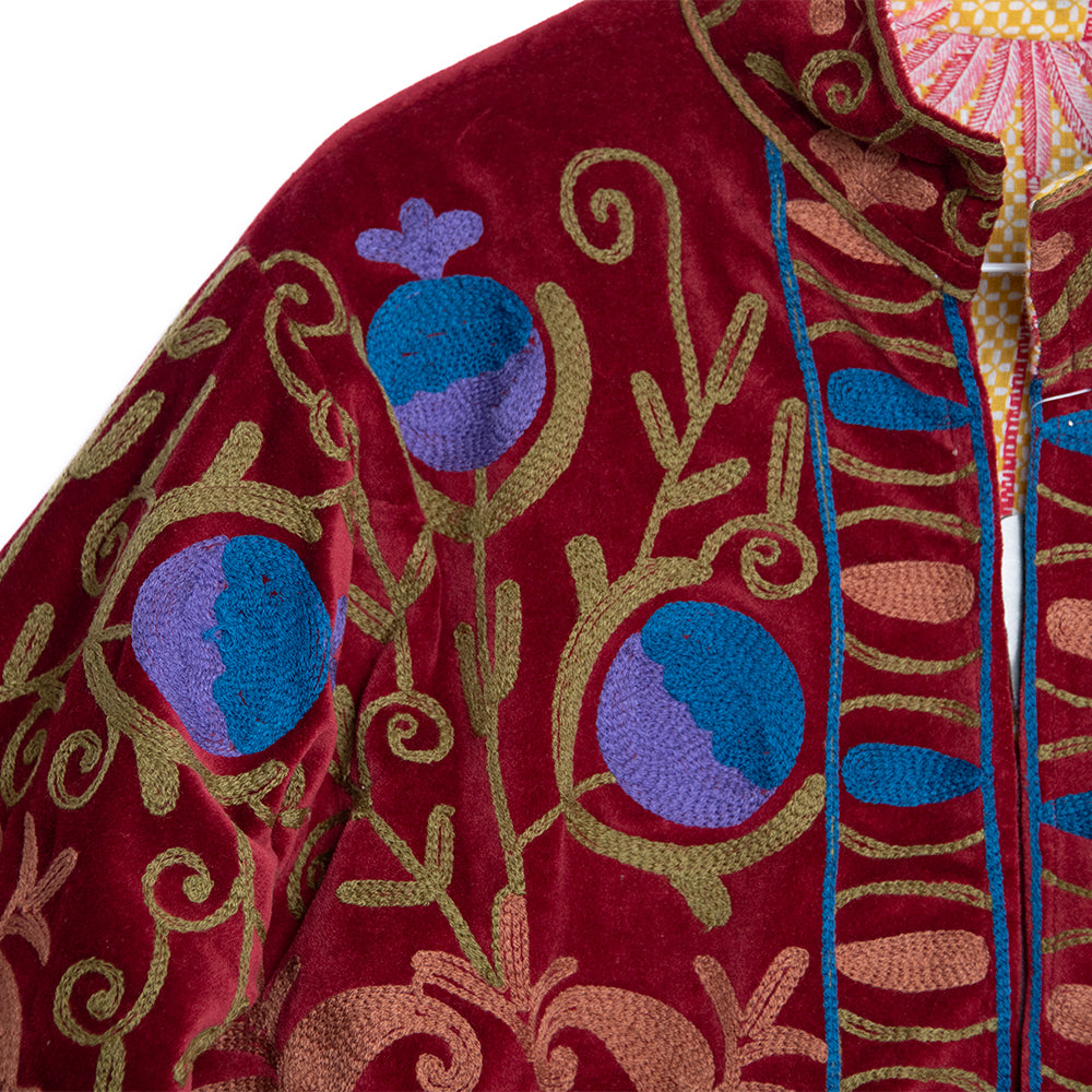 Chaqueta de terciopelo