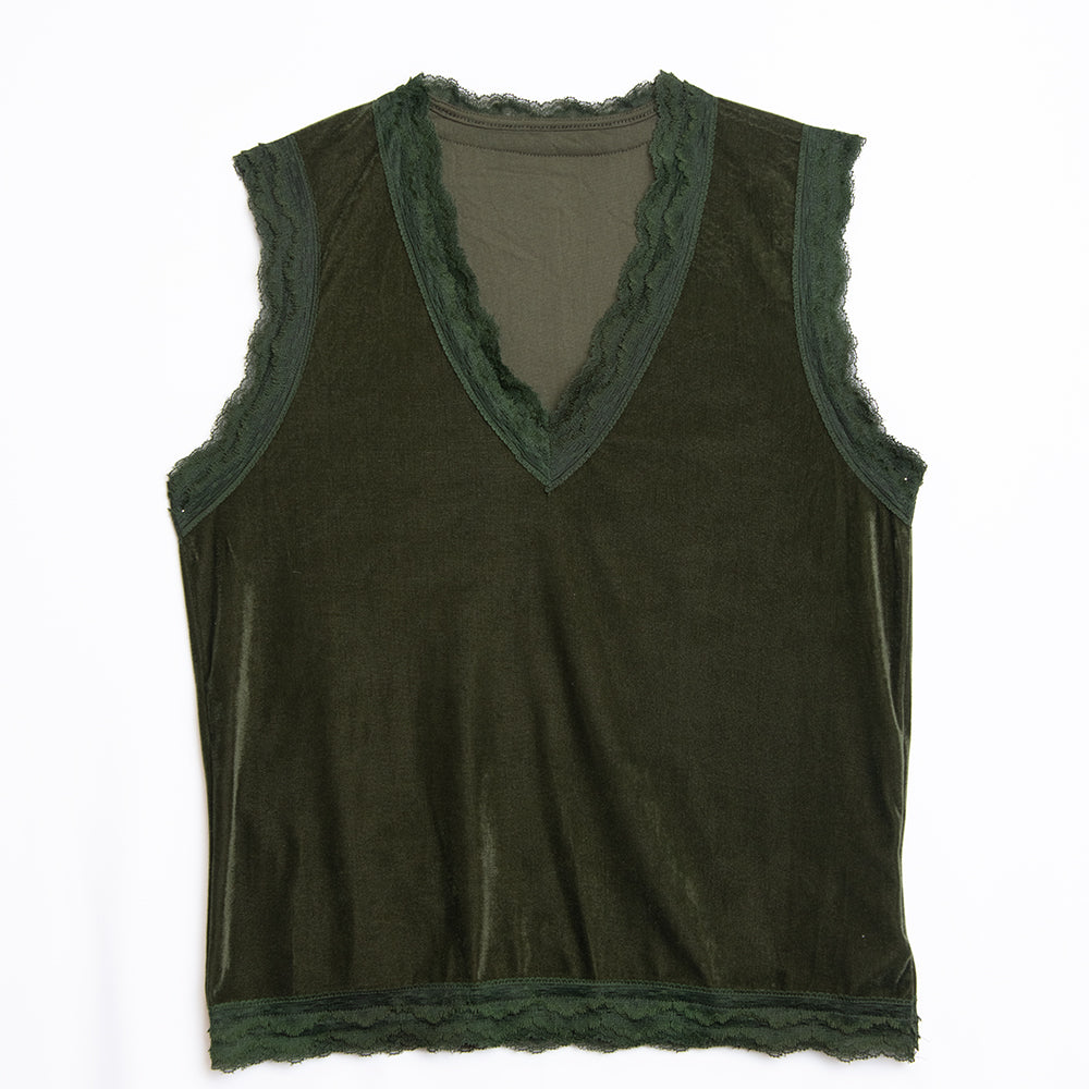 Camiseta de terciopelo