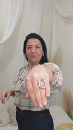 Anillo Espiral Dorado